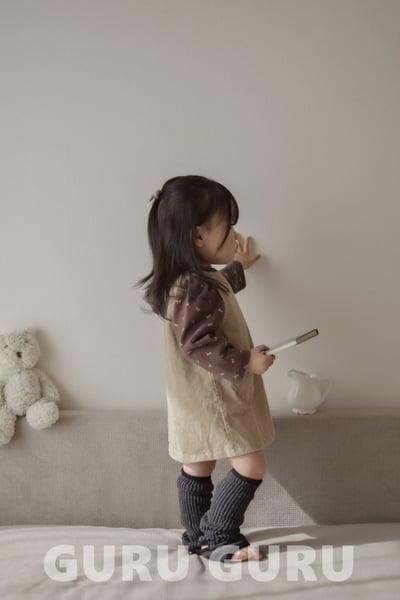 GURU GURU03｜(6m-24m) 3色羅紋腳套襪10