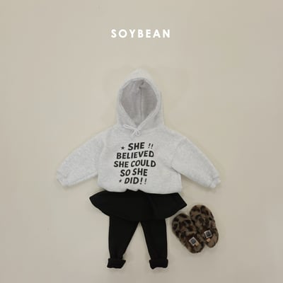 Soybean23｜(75cm-118cm) 英字印花連帽休閒上衣16