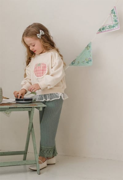 FLO03｜(free) 3色格紋蝴蝶結髮夾4