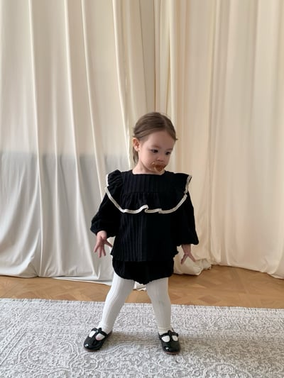 JE621｜(73cm-100cm) 麻花荷葉領套裝8