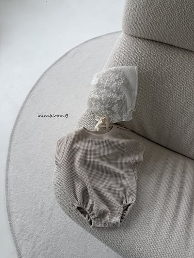 Bloom.b13｜(0m-18m) 華夫格包屁衣3