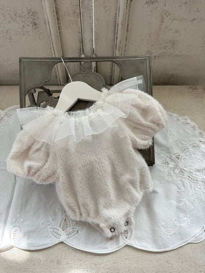 MONBEBE｜(55-120cm) 手足裝．	週歲婚禮必買薄紗洋裝10