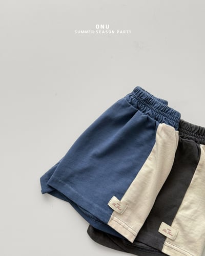 onu17｜(70cm-115cm) 撞色棉褲3