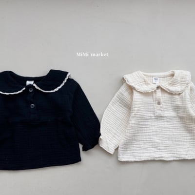 mimi market04 (65-85cm)  釦子翻領上衣1