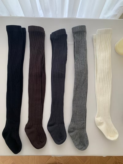 JE666｜(70cm-120cm) 羅紋內搭褲襪15