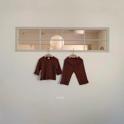 Fondue 32｜(65cm-100cm)  小碎花居家套裝11