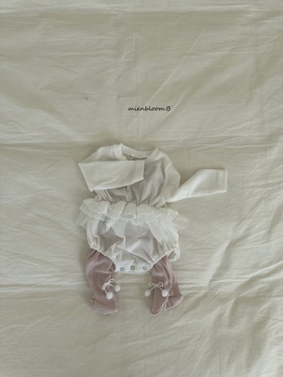 Bloom.b36｜(0m-18m) 蝴蝶緞帶褲襪9