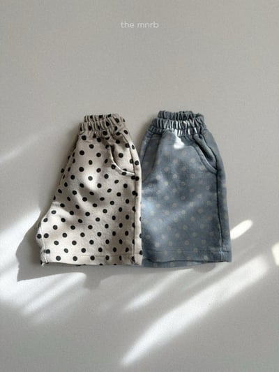 MiniRobe17｜(70-110) 波點六分短褲4