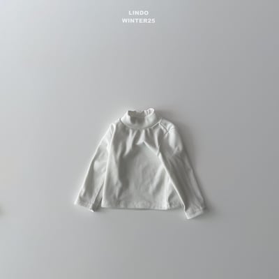 Lindo49｜(80cm-125cm) 高領素面上衣6