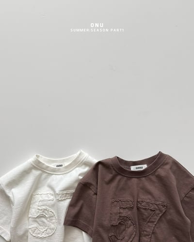 onu22｜(70cm-115cm) 數字印花上衣3