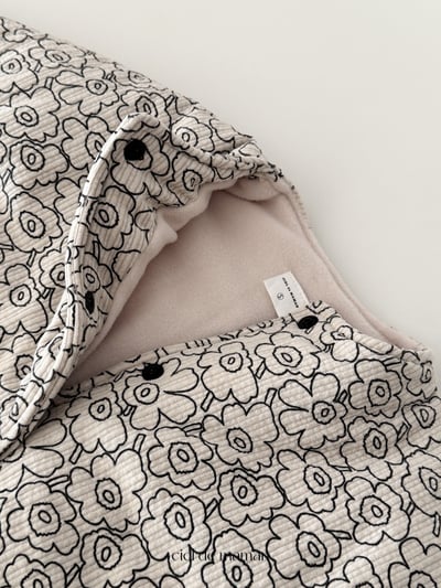 Cieldemaman03｜(6M~15M)  2色小碎花連身服5