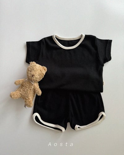 AOSTA43｜(6m-5y) 4款夏季羅紋短袖上衣6