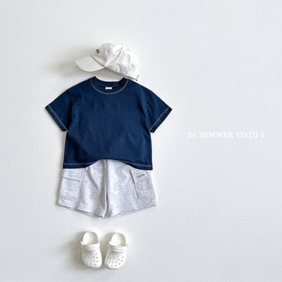 vivid64｜(78cm-125cm) 4款樸素切口縫線上衣13