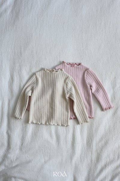 ROA26｜(80cm-120cm) 2色條紋素色上衣1