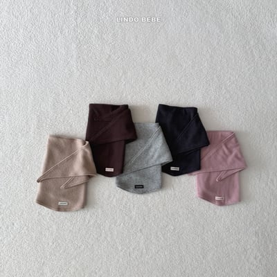 Lindo32｜(3m-18m) 素面三角圍巾4