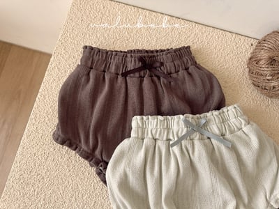 Valubebe 44｜(65-80cm) 編織紋鬆緊短褲5