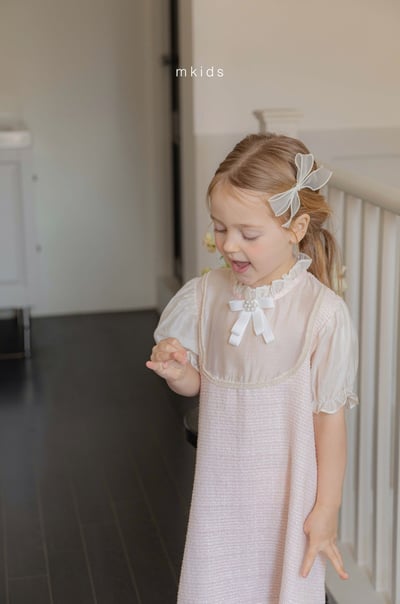 M-KIDS55｜(65-115cm) 法式徽章緞帶別針11