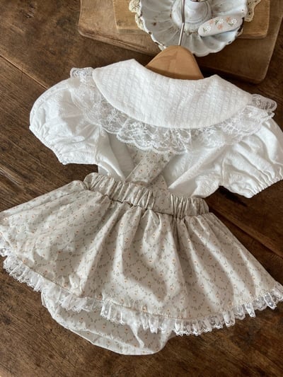 Anne Shirley05｜(1y-5y) 2色蕾絲花邊襯衫8