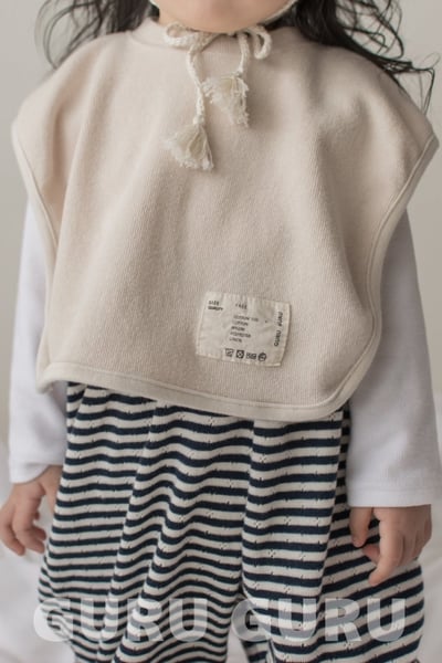 GURU GURU02｜(6m-24m) 2色滾邊背心3