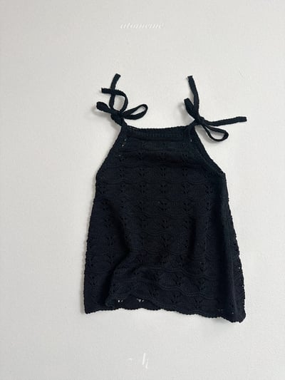 Atomeme08｜(70-110) 針織綁帶洋裝10