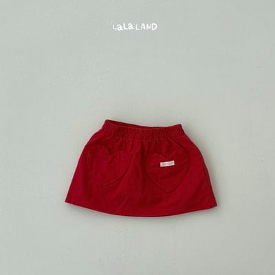 lala land75｜(75-120cm) 2色愛心口愛褲裙20