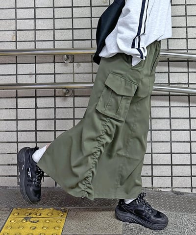 CPCM 斜紋工裝裙1