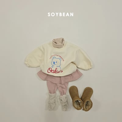 Soybean19｜(75cm-118cm) 小熊印花休閒上衣12