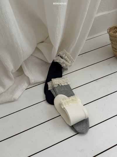 Bebe holic13｜(3m-18m) 蕾絲無根襪11
