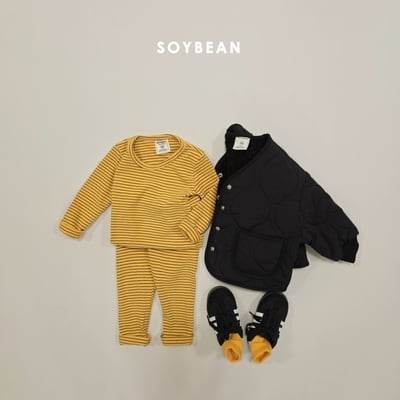 Soybean43｜(75cm-118cm) 條紋家居套裝13