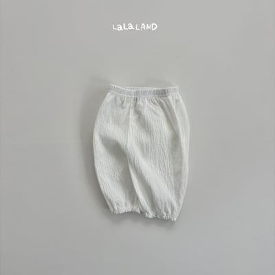 lala land09｜(3m-18m) 2色棉麻縮口褲22