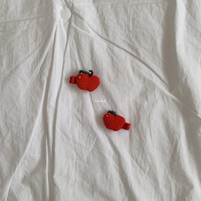 Fondue 45｜(Free)  蘋果髮夾1