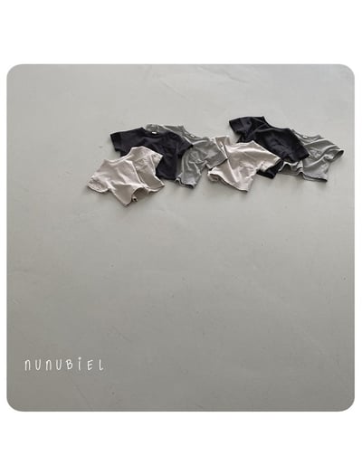 NUNU BIEL23｜(65-115cm) 口袋圓領上衣3