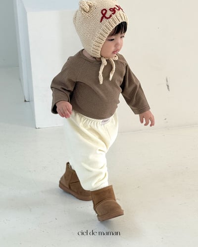 Cieldemaman05｜(76cm~110cm)  4色條紋長袖上衣15