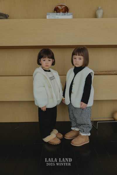 lala land52｜(75cm-120cm) 3色刷毛背心11