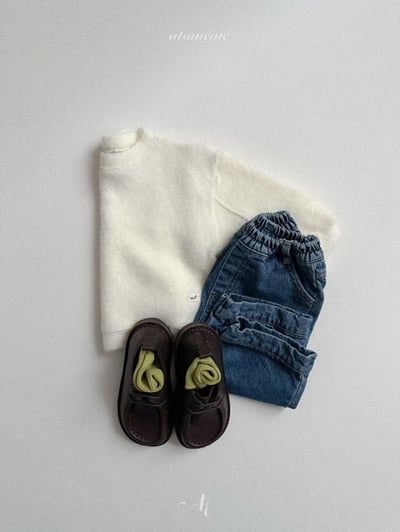 Atomeme30｜(70cm-110cm) 經典剪裁牛仔褲10