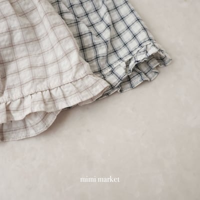 mimi market03 (75-90cm)  格子吊帶半身裙5