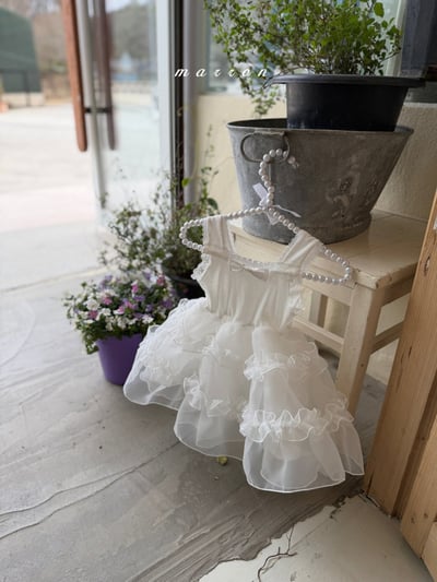 Marron11｜(3m-18m 1y-6y) 芭蕾舞紗裙裝10