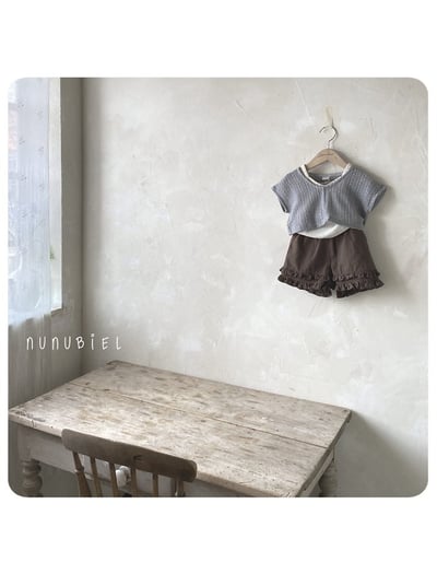 NUNU BIEL32｜(65-115cm) 鏤空編織衫/包屁裝8