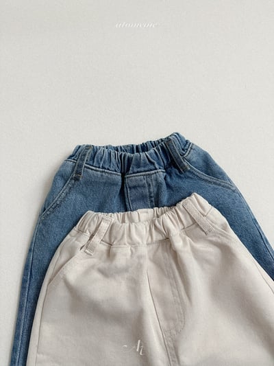 Atomeme04｜(70-110) 簡約牛仔褲2