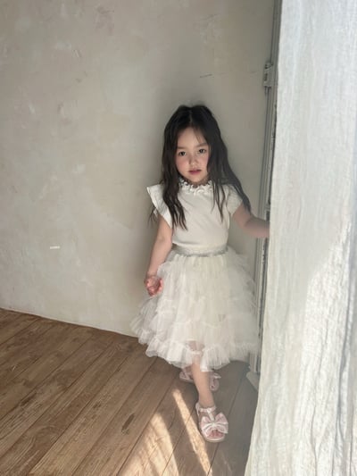 Azalea12｜(85-112cm) 蕾絲花長裙14