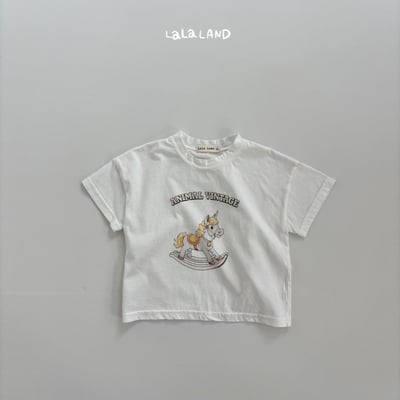 lala land81｜(75-120cm) 2色木馬印花上衣15