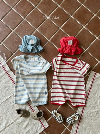 thelala59｜ (0m-18m) 條紋包屁扣5
