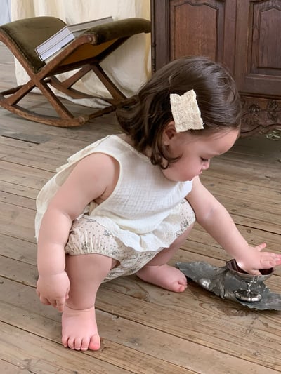 JE39｜(73-100cm) 花邊背心碎花短褲套裝14