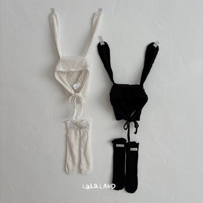 lala land39｜(3m-18m) 3色捲邊無根長襪22