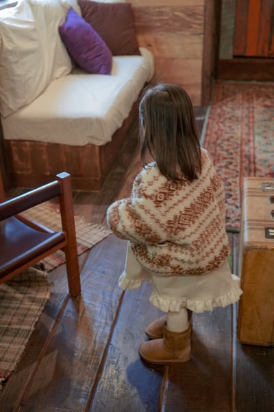 onu 15｜(70cm-115cm) 北歐印花刷毛外套20