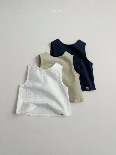 MiniRobe36｜(70-110) 壓紋簡約設計背心13