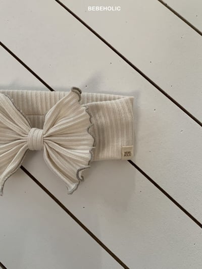 Bebe holic58｜(Free) 木耳邊蝴蝶髮帶9