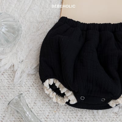 Bebe holic28｜(3m-18m) 小香風蕾絲燈籠褲7