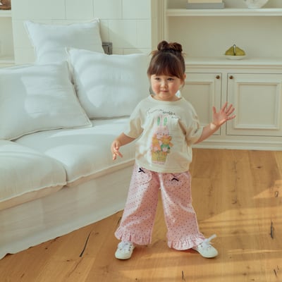 1st blue37｜(~93-118cm) 小兔印花上衣7