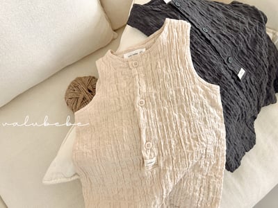 Valubebe 55｜(65-80cm) 酒窩棉質套裝8